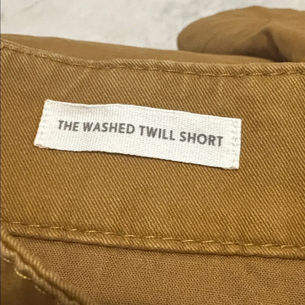 LOFT The Washed Twill Shorts Size 2 NWT
